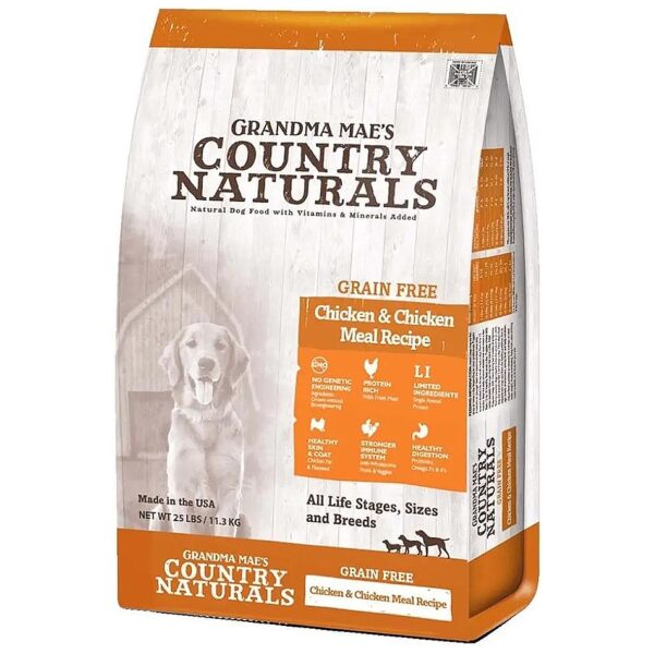 Free, Soy-Free, Gluten-Free, 14 Lb Bag of Premium Chicken Chicken Meal Dog Food