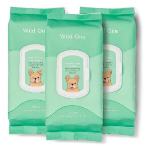 Free, Vegan Dog Grooming Wipes with Natural Cleansers and Moisturizers