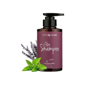 Free and Vegan Lavender Mint Pet Shampoo for Dogs and Cats,