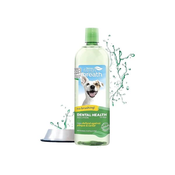 Fresh Breath, Fresh Smile - Natural Dog Oral Care Water Additive