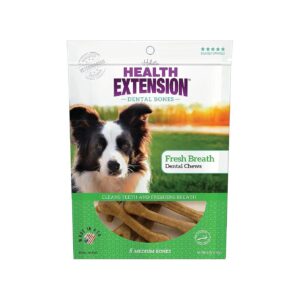 Fresh Breath Medium Dog Chew Treats for Teeth Cleaning and Nutrition