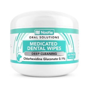 Fresh Breath and Healthy Teeth for Dogs with Nootie Medicated Wipes