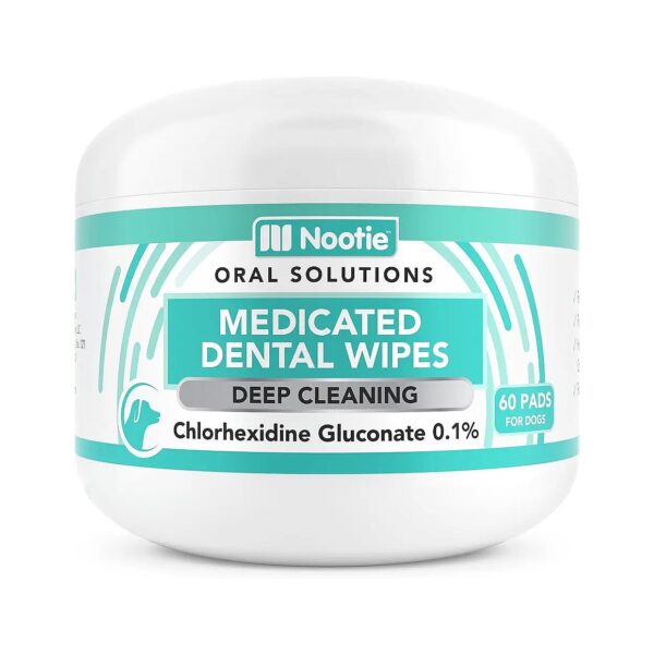 Fresh Breath and Healthy Teeth for Dogs with Nootie Medicated Wipes