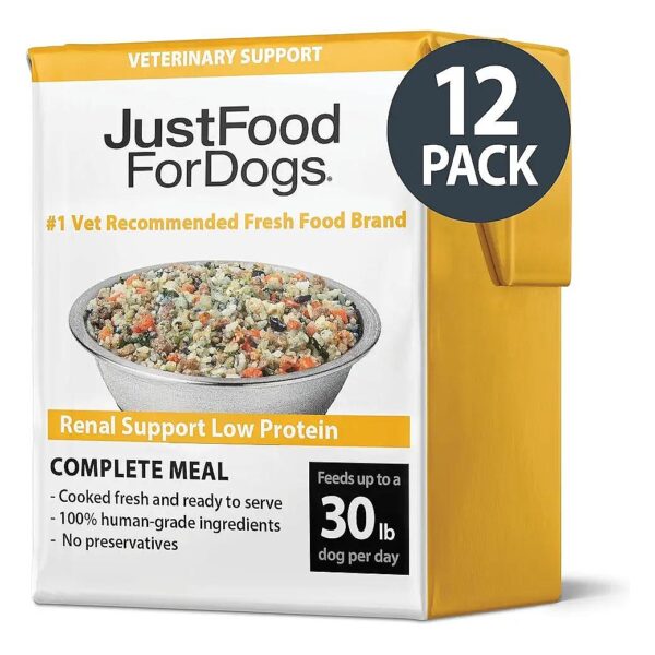 Fresh Kidney Health Support Lamb and Rice Dog Food Recipe with Human Grade Ingredients