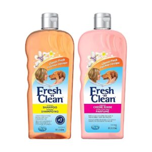 Fresh Scented Shampoo and Conditioner Combo for Nourishing and Fresh Coat