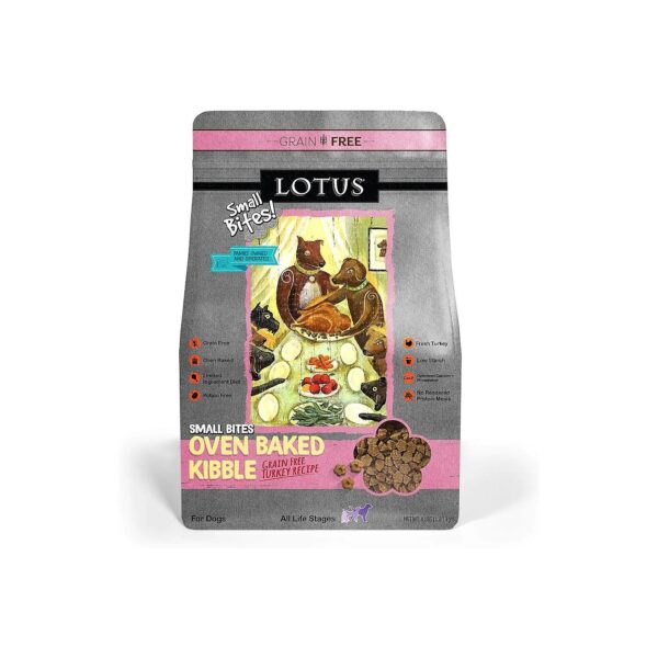 Fresh Turkey and Herring Grain-Free Dry Food for Small Adult Dogs