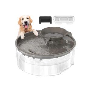 Fresh Water for Dogs with 3Gal Pet Water Fountain and Advanced Filtration System