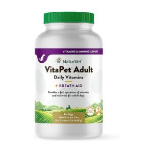 Fresh, Wholesome Vitamins for Adult Dogs with Omega-6 Fatty Acids