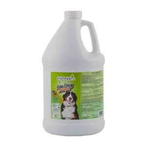 Fresh and Clean Coat Shampoo for Dogs and Cats Flea and Tick Treatment, 1 Gallon