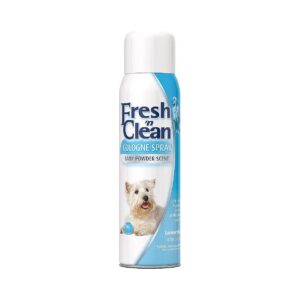 Fresh and Clean Pet Cologne Spray with a Baby Powder Scent