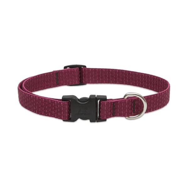 Friendly Adjustable Collar for Small Dogs with Plush Weave