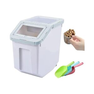 Friendly Pet Food Storage Box with Sealed Lid, Wheels