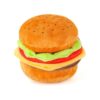 Friendly Pet Plush Toy Hamburger with Handmade Craftsmanship