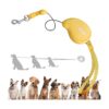 Friendly Retractable Pet Leash with Strong Nylon Tape and Automatic Shrinkable Cord