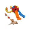 Friendly Rubber Interactive Dog Puzzle Toy Snuffle Ball for Small and Medium Breeds