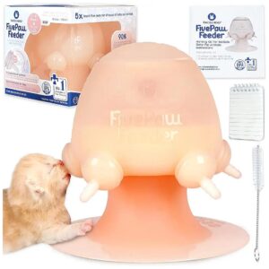 Friendly Silicone Nipple Feeder for Puppies and Kittens with Food-Grade Material