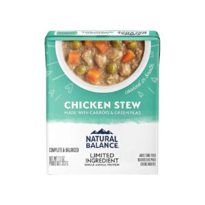 Friendly Wet Dog Food with Chicken, Peas, and Carrots for Healthy Energy