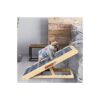 Friendly Wooden Dog Ramp for Small Dogs and Cats with Adjustable Height Options