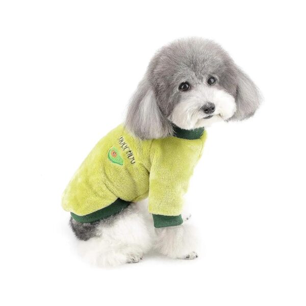 Fruit Knitted Fleece Coat for Cats and Small Dogs