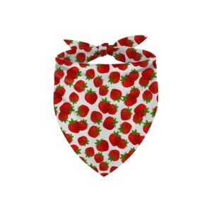 Fruit Themed Pet Accessory Soft Cotton Dog Bandana Costume