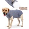 Full Body Dog Diaper for Male and Female Dogs with Belly Pocket and Velcro