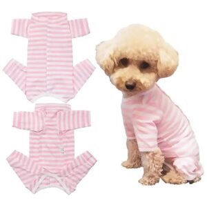 Full Coverage Dog Bodysuit for Small and Medium Pets with Wound Protective Features