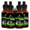 Full Spectrum Organic Hemp Oil for Pet Health and Wellness with All Natural Nutrients