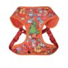 Fun 90s Nostalgia Dog Harness for Large Canines with Nickelodeon Characters