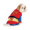 Fun DC Comics Superman Pet Costume for Large Dog Owners with Chest up to 20 Inches