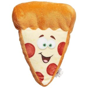 Fun Food Pizzas - Soft Plush Dog Toy for Home Pet Play