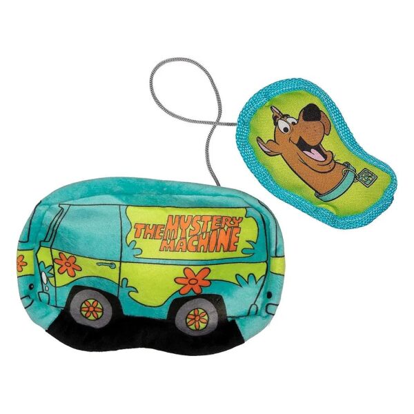 Fun Hide and Seek Dog Toy in Blue, Green, Orange, and Black with Scooby-Doo