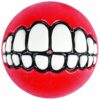 Fun Interactive Dog Toy Treat Ball in Medium Red Color