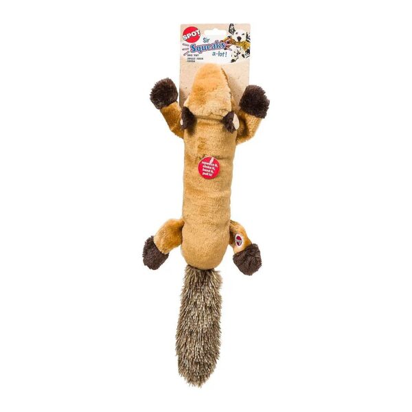 Fun Squeaky Plush Toy with Soft Body and Floppy Tail for Small to Medium Size Dogs