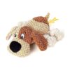 Fun and Engaging Squeaky Dog Toy for Large Chewers with Crinkle Paper and Tug of War