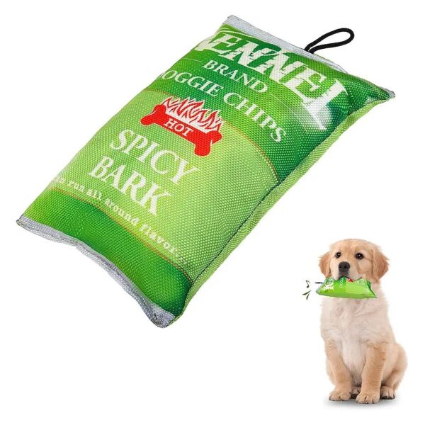 Fun and Interactive Chip Bag Dog Toys for Small to Medium Size Dogs