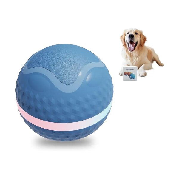 Fun and Interactive Dog Toy Ball with LED Lights and Motion Sensor for Medium/Large Dogs