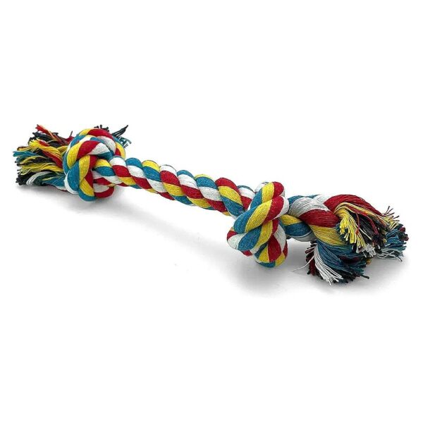 Fun and Interactive Knotted Rope Toy for Dogs