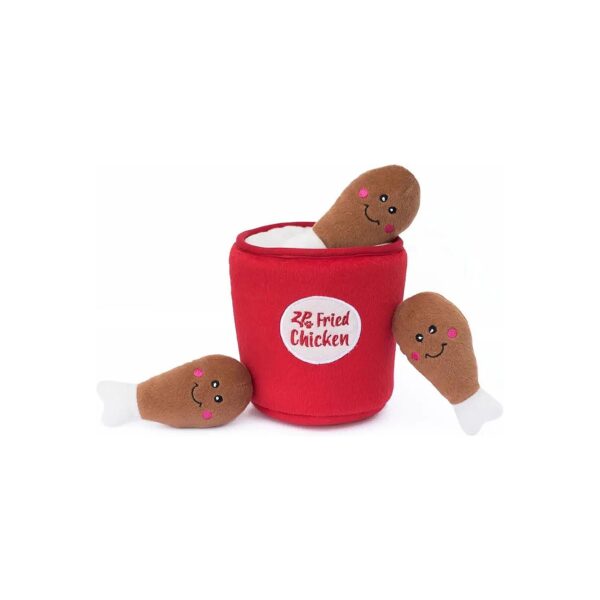 Fun and Interactive Plush Toy with Squeaky Chicken Legs for Curious Dogs