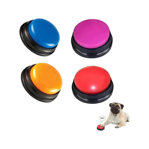 Fun and Practical Voice Recording Button for Pet Training and Playtime