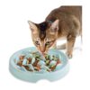 Fun and Spike-Maze Slow Feeder Cat Bowl for Reducing Bloating and Obesity Risks