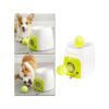 Functional Dog Tennis Ball Feeder Trainer Slow Feeder Toy