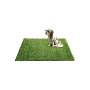 Functional Faux Grass Mat for Pets and Shoes