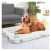 Functional Waterproof Dog Bed with Removable Cover for Large Breeds