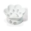 Functioning Art Ceramic Slow Feeder Pet Bowls for Cats and Small Dogs