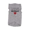 Funny Baffle Cute Tshirt For Dogs My Parents Are Getting Me A Human XL