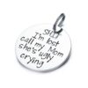 Funny Dog Tag for Active Pups - "I'm Lost, Call My Mom