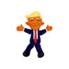 Funny Graphic Donald Trump Dog Toy Plush Soft Chew Toy