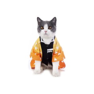 Funny Orange Pet Costume for Small Dogs, Medium Size, Breathable, and Nice Design