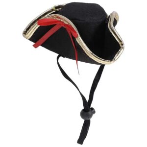 Funny Polyester Pirate Headgear for Cat and Dog Halloween Costume Accessory