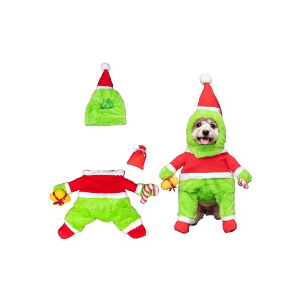 Funny and Festive Pet Costume for Holiday Parties